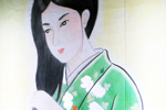 当社前の絵どうろう(逆側)