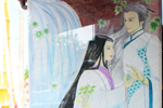 当社前の絵灯篭(1)